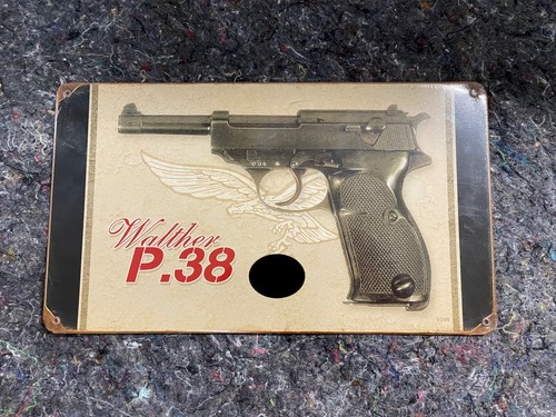 Insegna tedesca walther 38 - insegna,