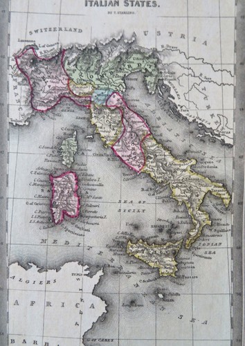 Stati italiani italia - italiani, 1830