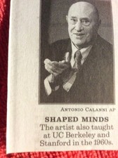 NECROLOGIO 1926 - 2025 ARNALDO POMODORO SCULTORE ITALIANO SFERE BRONZO