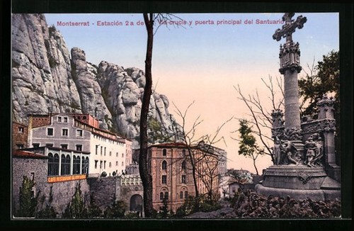 Cartolina montserrat - cartolina,