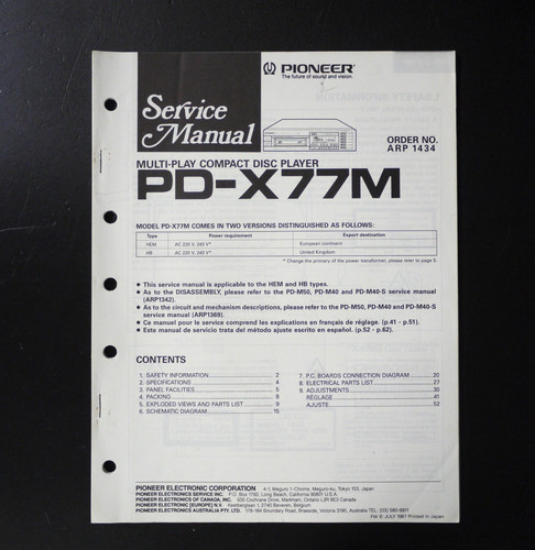Manuale servizio lettore - di,