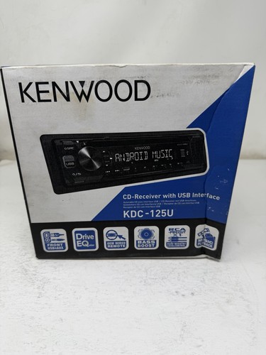 Kenwood kdc 125u - kdc-125u, cd-receiver