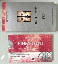 INVITATION VIP + Ticket De Concert 1994 PINK FLOYD Lyon France