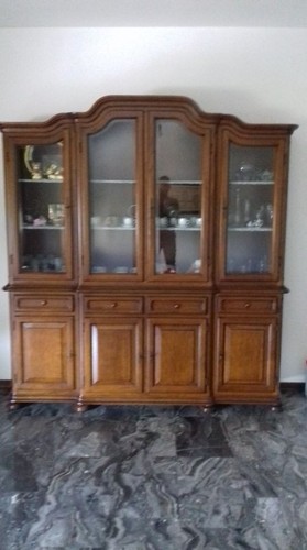 Cristalliera legno noce - legno,