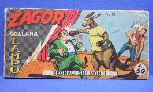 Zagor striscia collana lampo - collana,