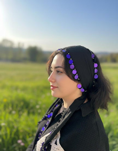 Fascia per capelli boho - , in
