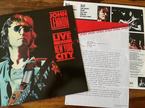 John lennon live - in, new