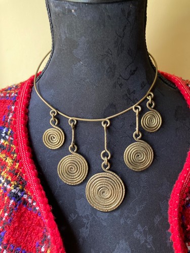 Collier pendentif moderniste - pendentif,