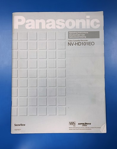 Panasonic video cassette - panasonic,
