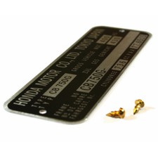 Targa Honda CB 750 Four F2