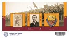 ITALIA 2024 - ITALO FOSCHI fondatore della AS ROMA - Foglietto BF nuovo