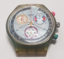 Swatch Chrono  - SCN110 - Power Steel - Funzionante Con Pila 