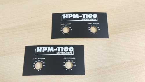 Pioneer hpm 1100 adesivi - pioneer,