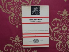 liriche cinesi einaudi nue n 7 1966