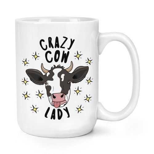 Pazzo mucca donna - mucca, 426ml