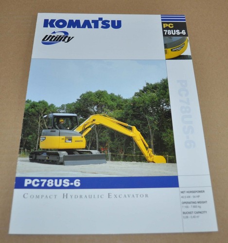 Komatsu pc78us escavatore - komatsu, pc78us-6