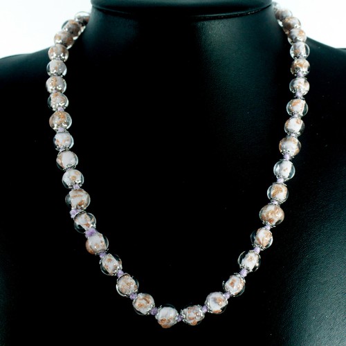 Collana vetro murano - di,