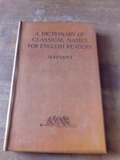 Dictionary classical - of,
