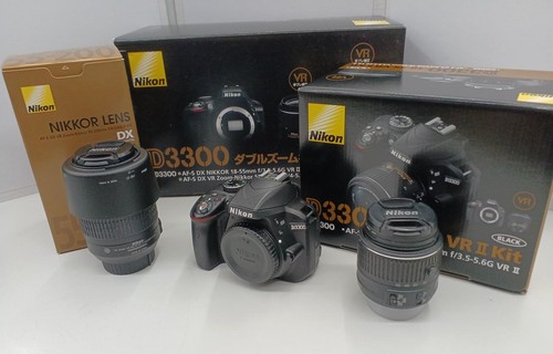 Nikon d3300 double zoom kit - d3300,