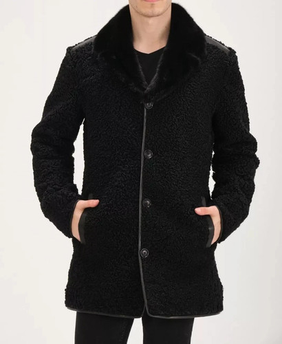 Cappotto uomo pelliccia - , di