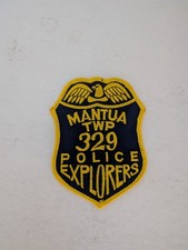 Toppa polizia Mantova Township 329 esploratori NJ