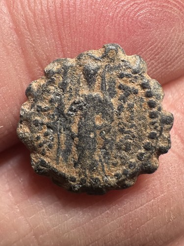 Moneta greca antica dettaglio