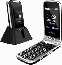 artfone C10 Telefono Cellulare per Anziani丨GSM Flip Telefoni Cellulari con Tasti