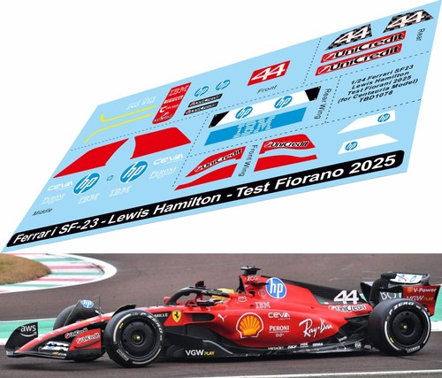 Decals per ferrari - 1/24 decals,
