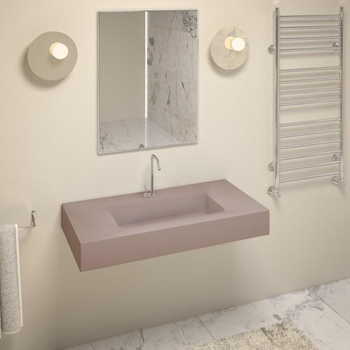 Lavabo top sospeso - lavabo, vasca