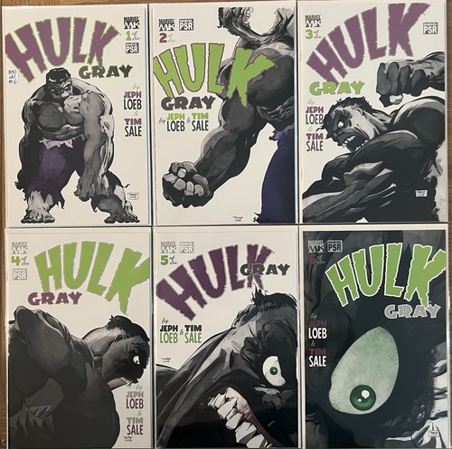 Lotto set fumetti hulk - fumetti, grey