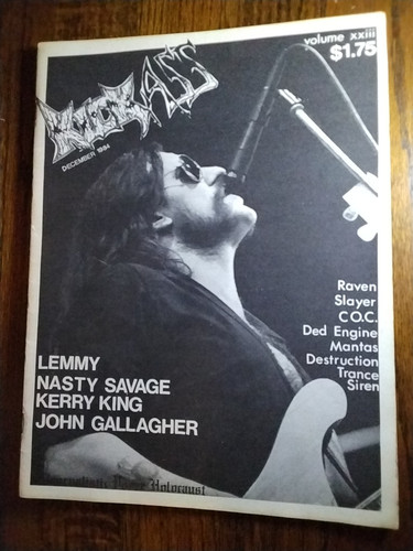 Rivista kick ass dicembre 1984 - rivista,