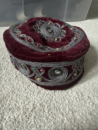 Cappello vintage velluto