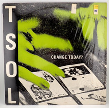 TSOL Change Today LP 84 1st Press  Enigma Punk True Sounds of Liberty LP-144