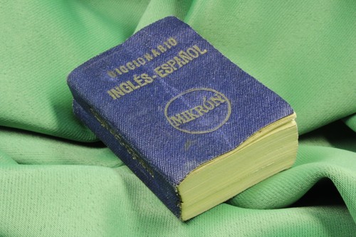 Dizionario libro miniatura - libro, in