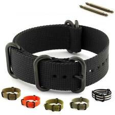 Cinturino orologio Nato nylon resistente fibbia PVD 18 20 22 24 26 Zulustrong MM