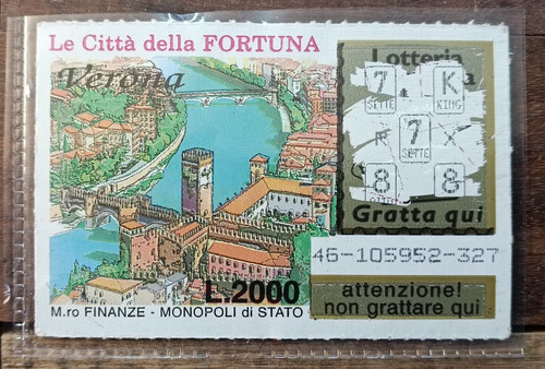 Verona citta della fortuna - verona,le, citta'
