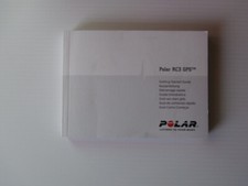 MANUALE DI ISTRUZIONI OROLOGIO POLAR RC3 GPS MULTILINGUE ORIGINALE