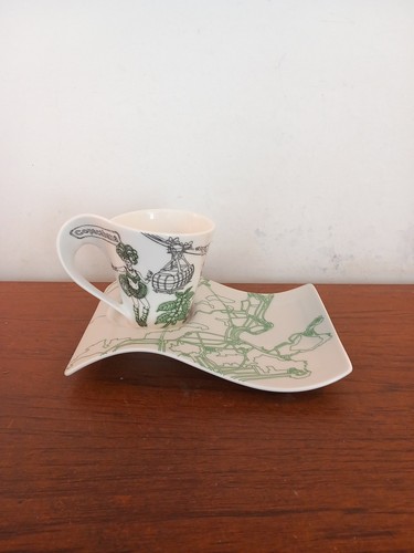 Tazza piattino copacabana - tazza,