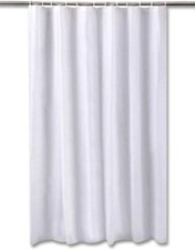 Tenda da doccia vasca bianca eva 12 occhielli 180x200cm 200x240cm impermeabile