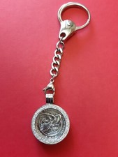 PORTACHIAVI CAMPIONATO MONDIALE DI CALCIO  MONETA 500 LIRE D'ARGENTO