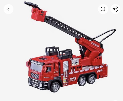 Camion pompieri scala 32 - pompieri, 1:32