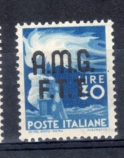 trieste A democratica 30 lire n. 15 mnh gomma integra