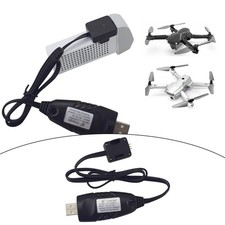 Cavo di ricarica per batteria Li-po per caricabatterie USB da 7,6 V RC Drone