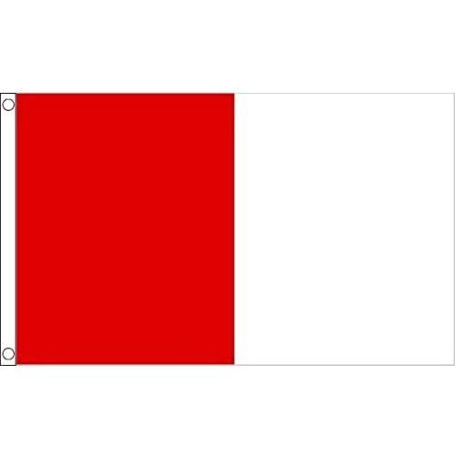 Flag bandiera rosso - rosso, e