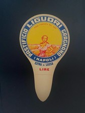 VENTAGLIETTO PUBBLICITARIO PASTIFICIO LIGUORI GRAGNANO NAPOLI ANNI '50/'60