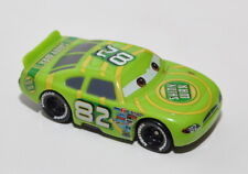 Modellino auto Cars Disney Pixar Shiny Wax Darren Leadfoot 82 verde retrocarica