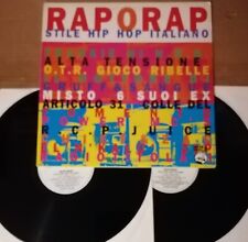 RAP O RAP (Stile Hip Hop Italiano) 2 x Vinile Lp SANGUE MISTO, COLLE DER FOMENTO