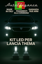 🔥KIT LED D3S 6000K Anabbaglianti + Fendinebbia per Lancia Thema Bianco CANBUS🔥