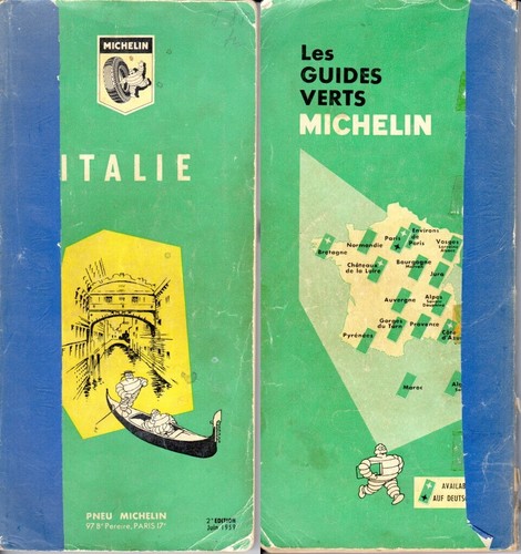 Guida carta turistica vintage - turistica,