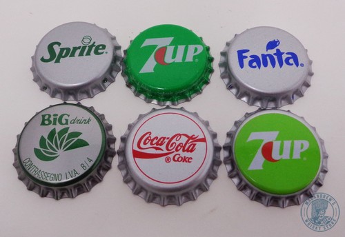 Tappo corona vari - 6, pezzi
